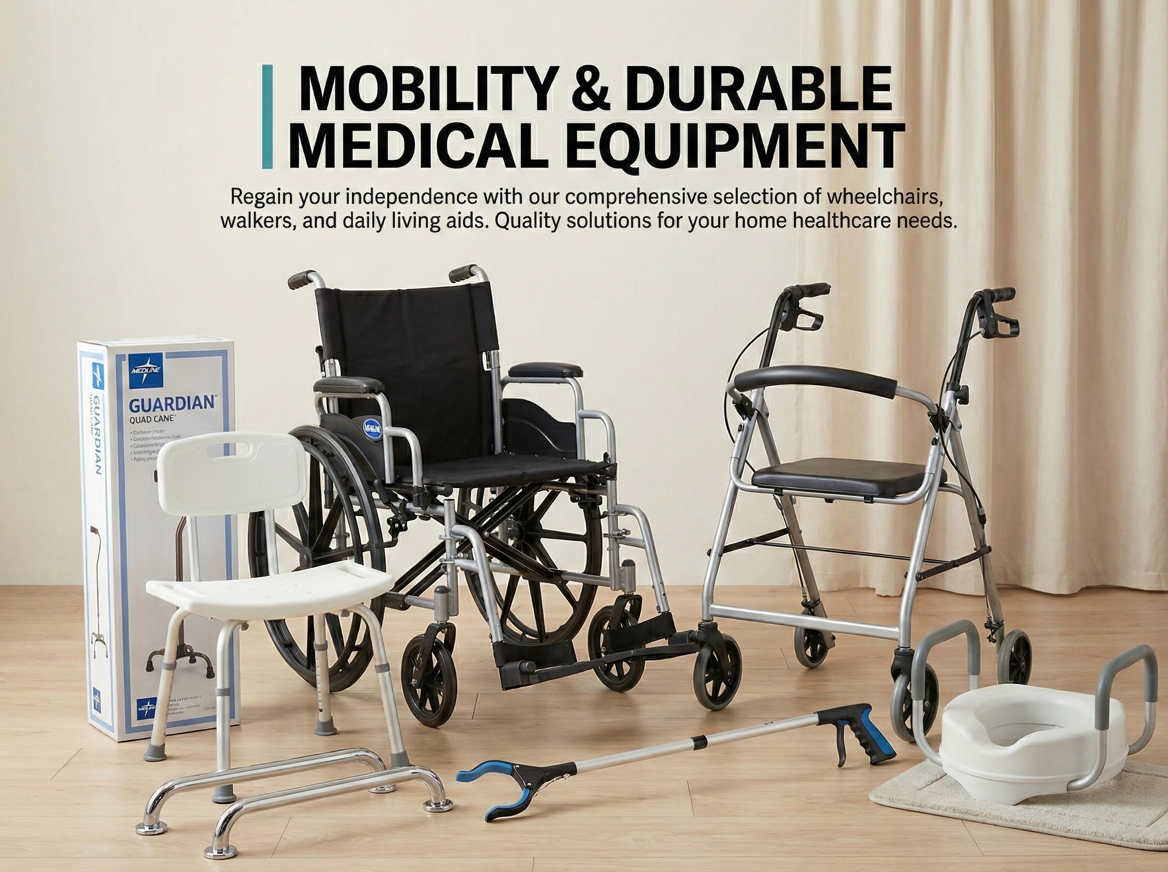 Mobility Equipment & Bathroom Safety
