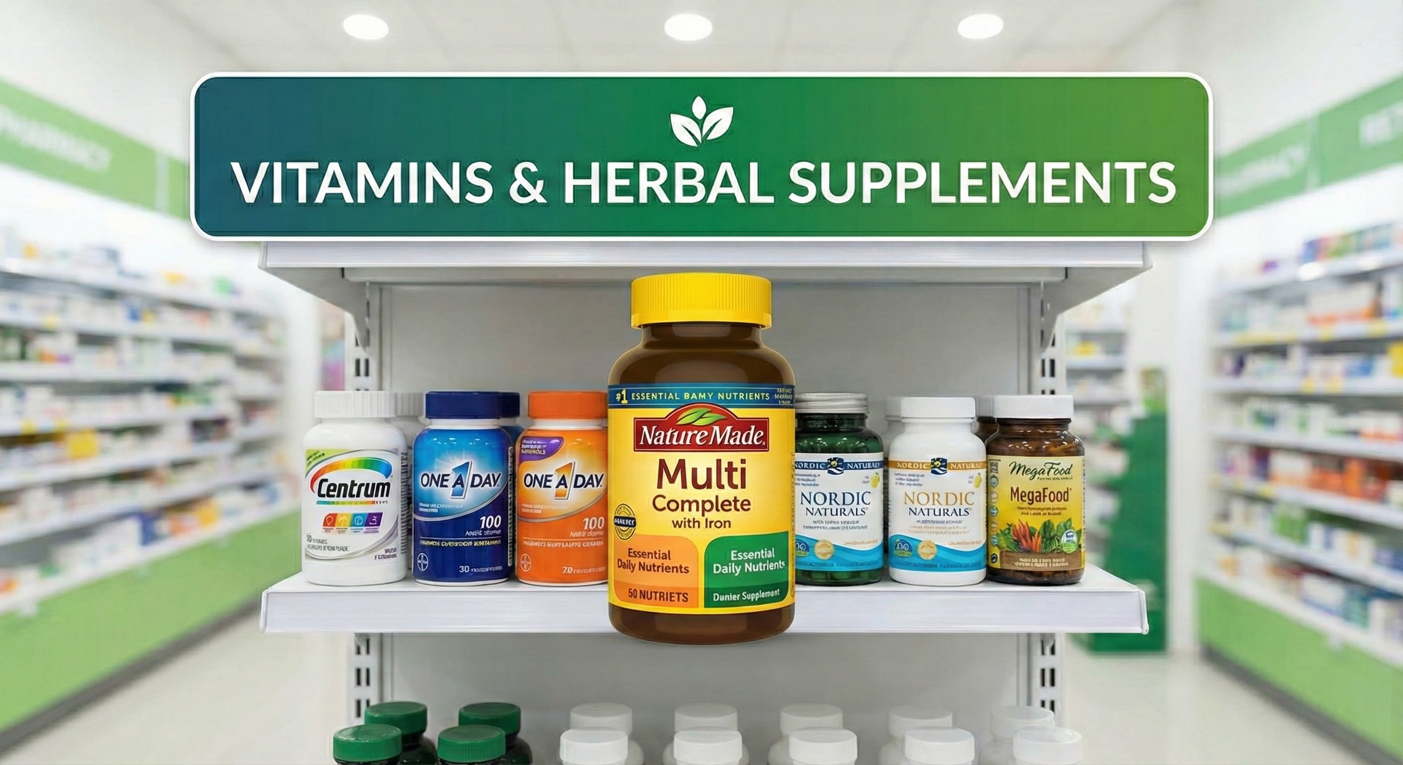 Vitamins & Herbal Supplements